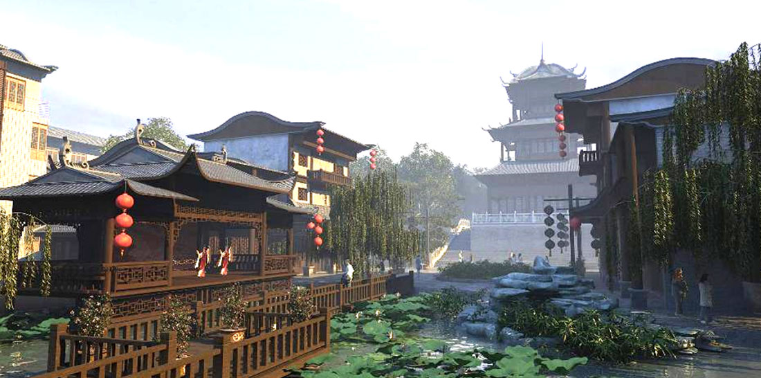 數(shù)字城市石林鹿阜古城改造工程設(shè)計(jì) 數(shù)字城市石林鹿阜古城改造工程設(shè)計(jì)