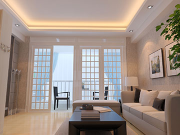 大悅城校區(qū)半年制裝潢班學(xué)生張同學(xué)效果圖作品