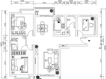 同德校區(qū)CAD班學(xué)生王同學(xué)作品